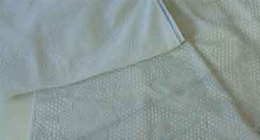 Damask fabrics for mattresses